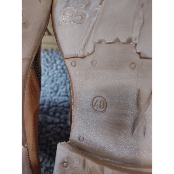 A.S.98 boots Sundance sz 9 /40 tan Italian leather msrp$498 - Picture 4 of 8